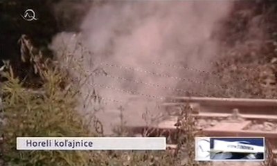 Prešov: Požiar na trati (20110606)