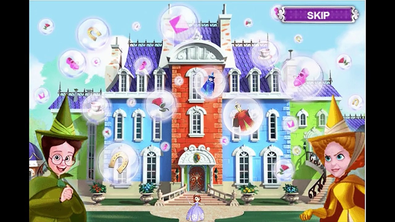 Bulle dessin animé Anglais première pour Jeu dans enfants film porter secours le le le le la sofia royal disney