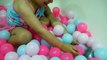 На Мячи ванна костюм весело Дети Дети ... Пеппа свинья игра бассейн плавание плавание время с disneyc