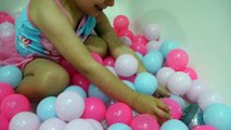 На Мячи ванна костюм весело Дети Дети ... Пеппа свинья игра бассейн плавание плавание время с disneyc