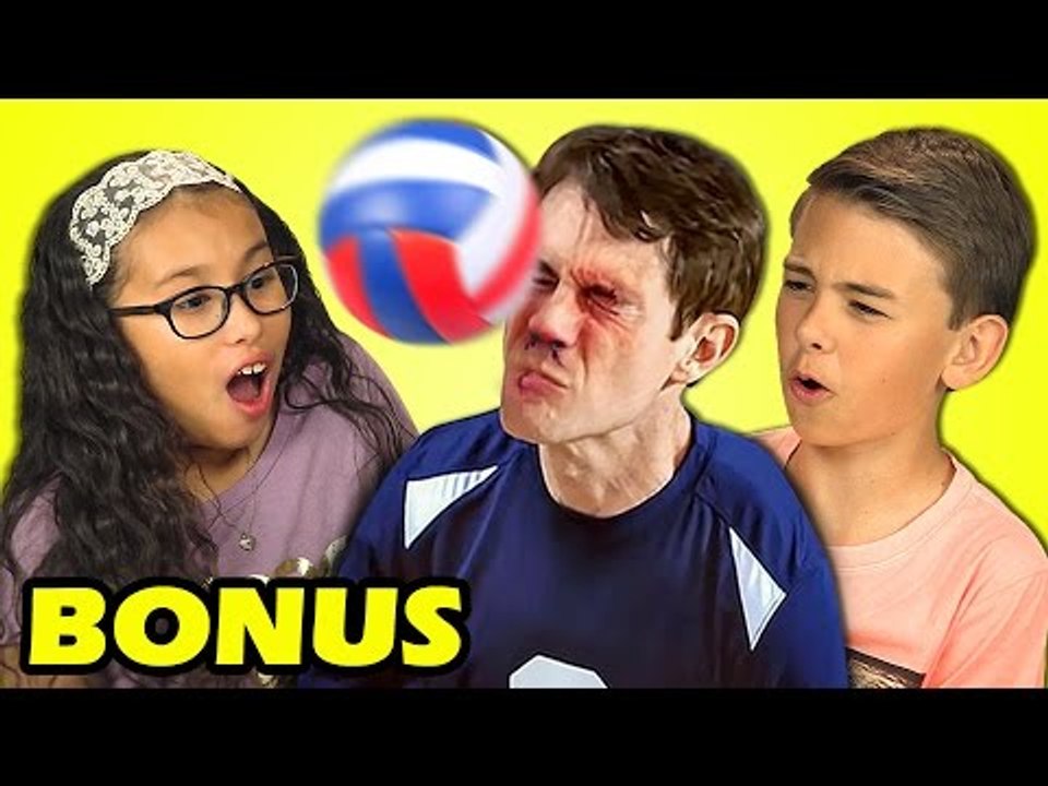 Kids React to SCOTT STERLING!!! (Best Volleyball Blocks Ever) (Bonus #147)