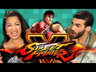 ADULTS PLAY STREET FIGHTER V (Adults React: Gaming)