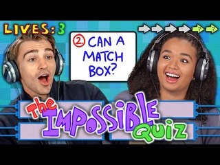 Can You Conquer The Impossible Quiz? 🤯 (React Gaming Challenge)