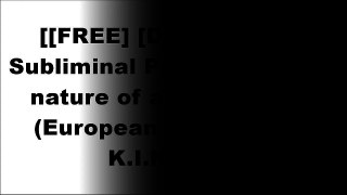 [LwIRq.[F.r.e.e] [D.o.w.n.l.o.a.d] [R.e.a.d]] Subliminal Perception: The nature of a controversy (European Psychology) by Norman F. Dixon TXT