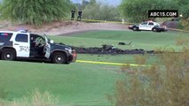 Small plane crashes into golf course killing two