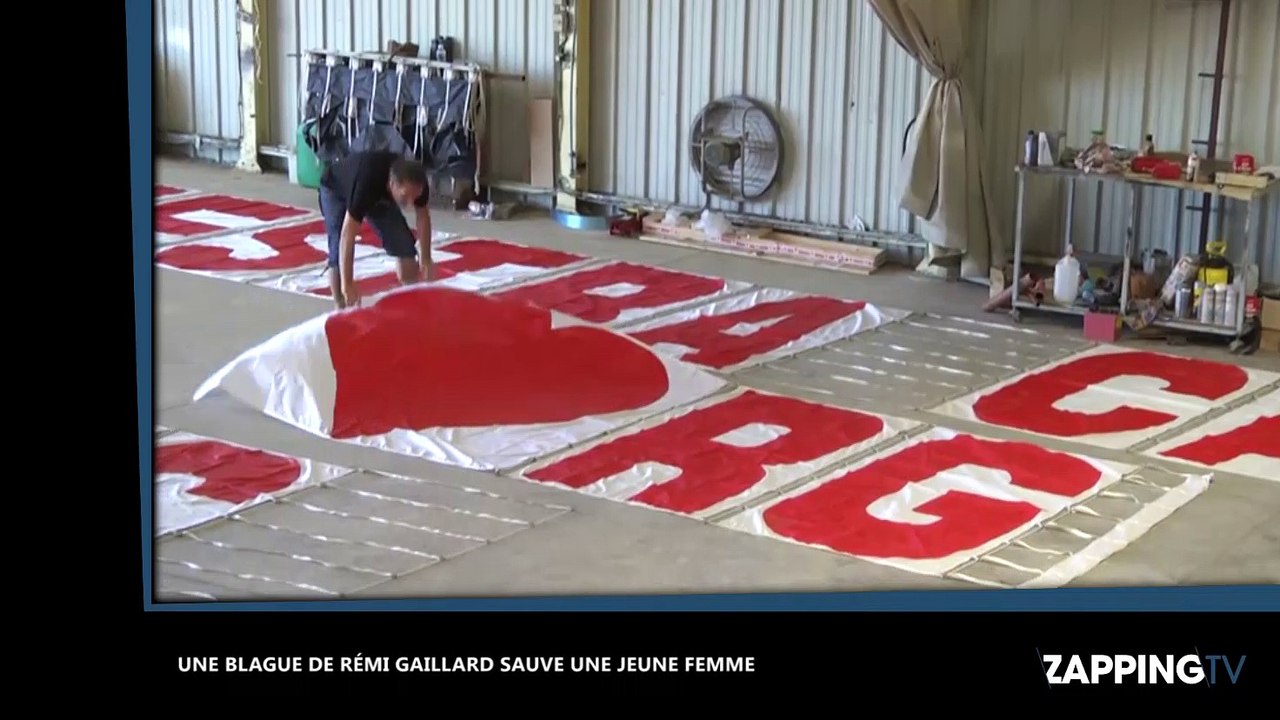Une blague de Rémi Gaillard sauve la vie d’une jeune femme (vidéo)