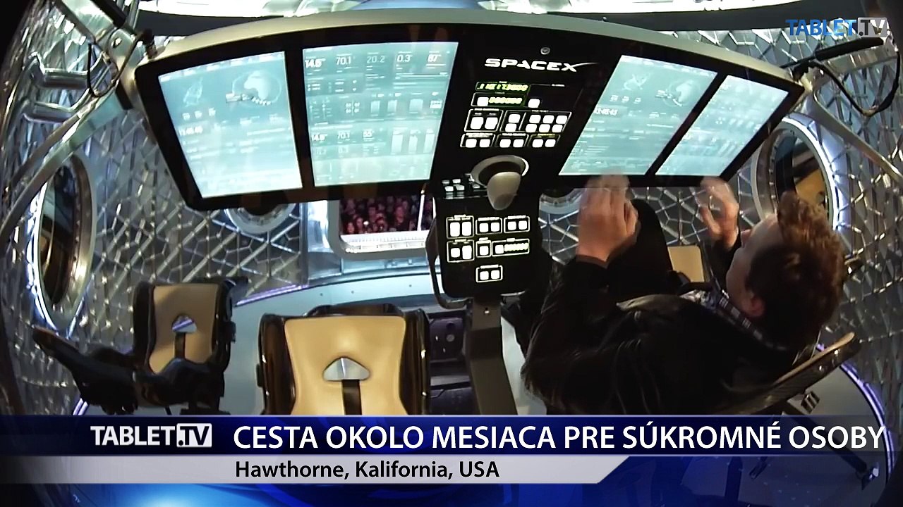 Privátna vesmírna spoločnosť vyvezie súkromné osoby na výlet okolo Mesiaca
