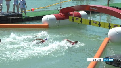 Championnat du monde Budapest 2017 - 10km eau libre - Un finish incroyable voit Marc-Antoine Olivier prendre le bronze