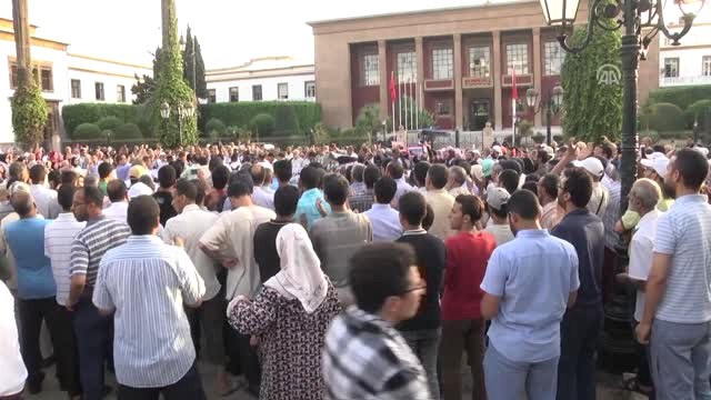 Israil'in Mescid-i Aksa'ya Yönelik Ihlalleri Protesto Edildi