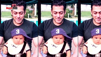 Salman Khan Poses With Kareena's Son Taimur Ali Khan