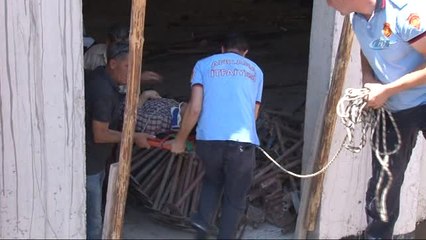 Cami İnşaatından Düşen İşçi Yaralandı