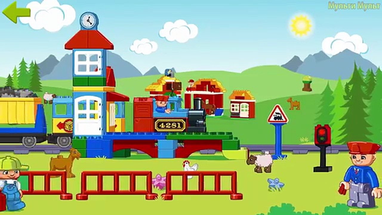 Y ladrillos edificio Niños Chino para juguetes tren trenes vídeo LEGO LEGO distancia