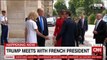 Trump meets French President Macron