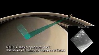 NASA: Cassini's First Fantastic Dive Past Saturn