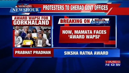 Mamata Banerjee's Govt Faces Award Wapsi As Protest For Gorkhaland Intersifies