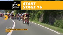 Départ / Start - Étape 16 / Stage 16 - Tour de France 2017