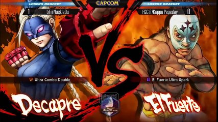 USF4 TFC 2014 - Pepeday (El Fuerte) vs NuckleDu (Decapre)
