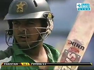 Sharjeel khan fire batting against ireland in Hong kong super sixex 2011