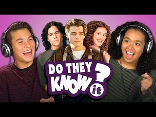 DO TEENS KNOW 90's ROMANCE MOVIES? (REACT: Do They Know It?)