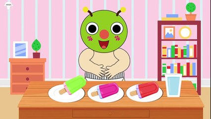 むしむしくん アニメ ❤ 食べる アイスクリーム ❤ トイレトレーニング ❤ 赤ちゃん笑う、喜ぶ、泣きやむ ❤ 赤ちゃん泣き止む！