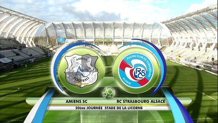 Amiens SC - RC Strasbourg Alsace (4-3) - Résumé