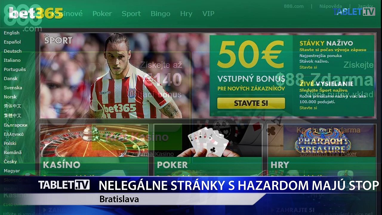 Finančná správa prvýkrát zverejnila stránky s nelegálnym hazardom