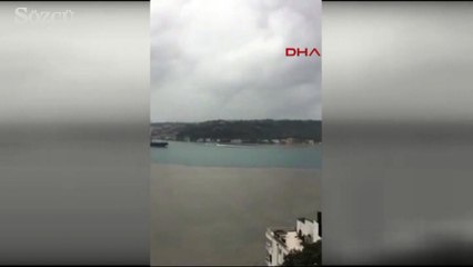 İstanbul Boğazı'na çamur aktı
