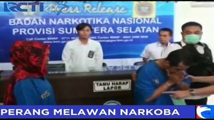 Polisi Tangkap Suami Istri Kurir Narkoba