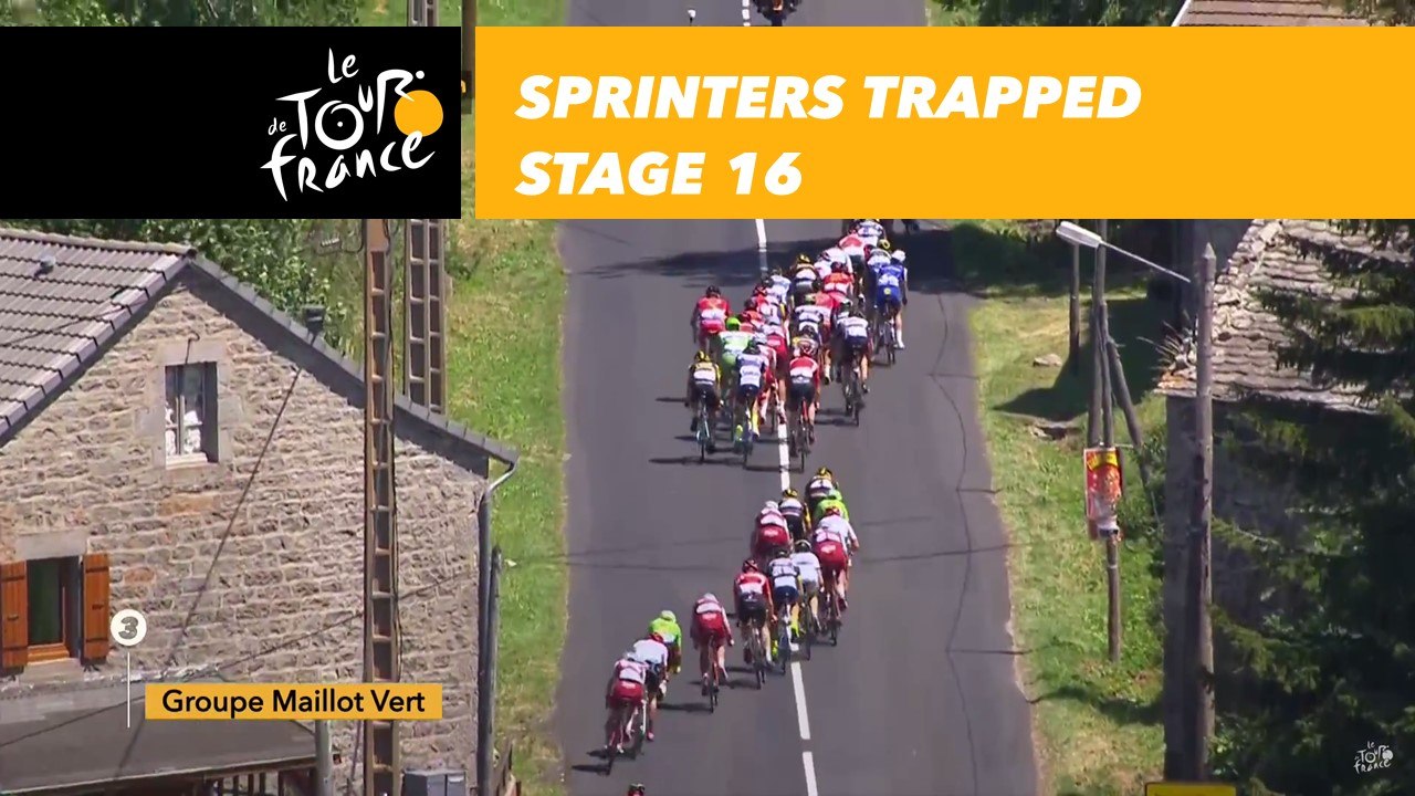 Les sprinteurs piégés par la formation Sunweb / Sunweb tries to keep the sprinters away - Étape 16 / Stage 16 - Tour de France 2017