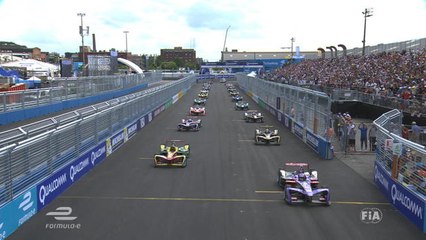 Formule E - New York - Le départ de la course