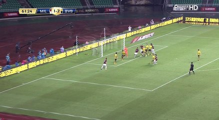 Pierre-Emerick Aubameyang  GOAL HD - AC Milan 1-3 Dortmund 18.07.2017