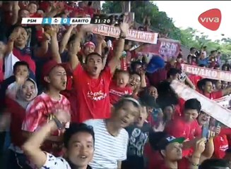 Gol dan Highlight PSM Makassar vs Barito Putera