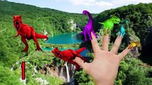 Aprender colores con dinosaurios para Niños mashaallah parodia para Niños dedo familia canciones