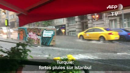 Turquie: fortes pluies sur Istanbul