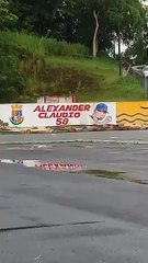 Aquí haciendo ejercicio la caminata que siempre yo hago para caminar