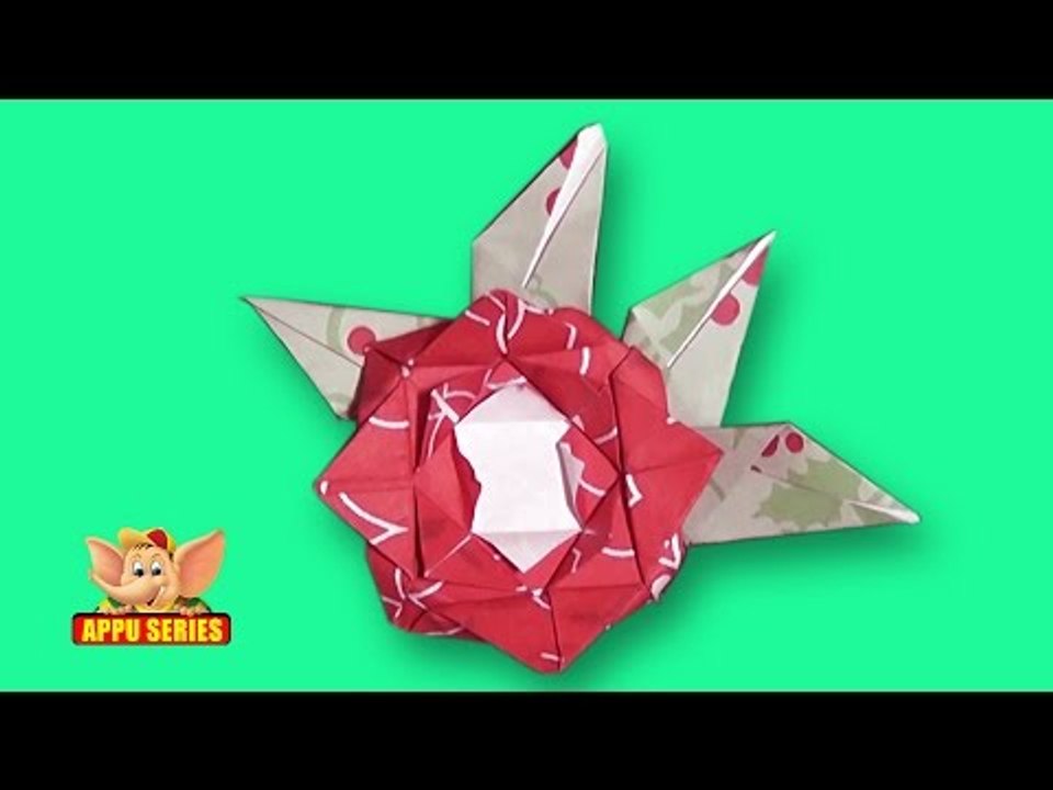 Origami - Let's make a Rose