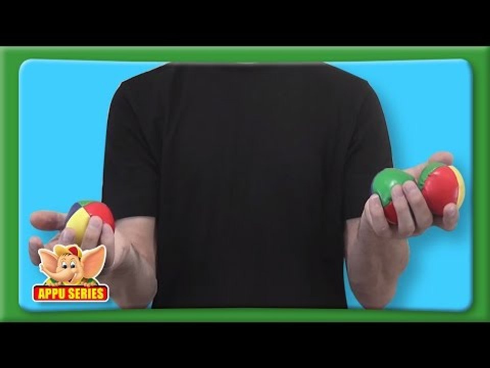 Basic Juggling Trick - Using Three Balls with Two Hands