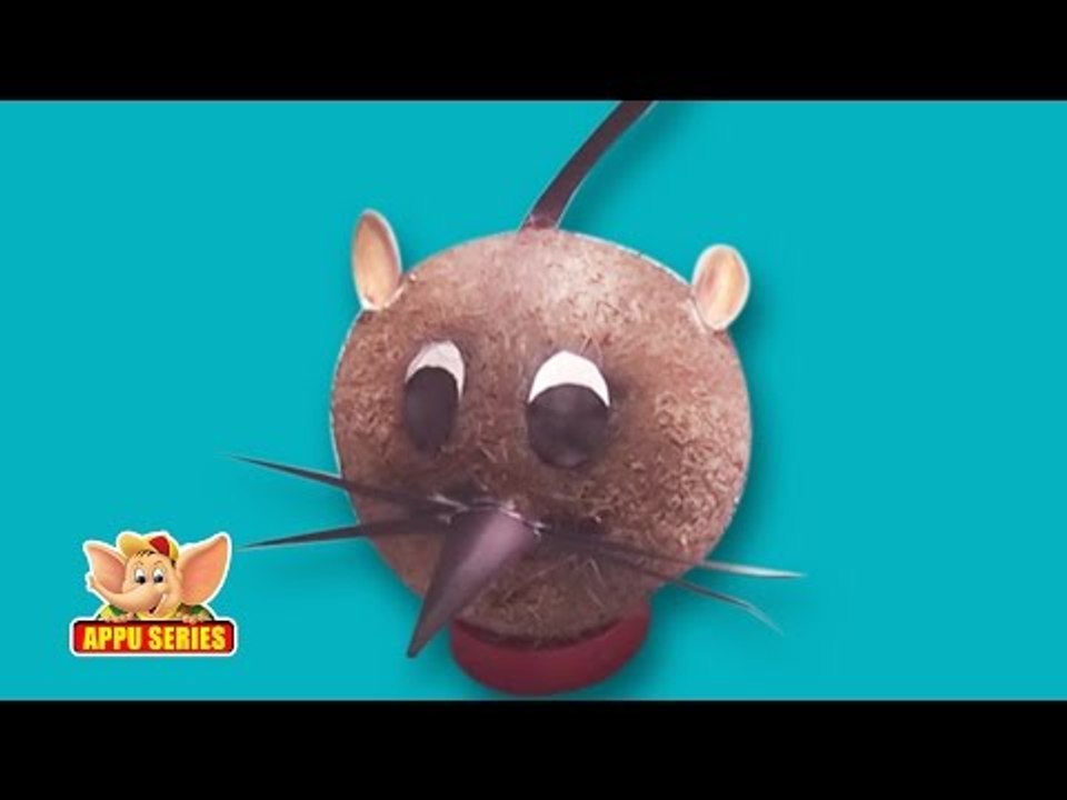 Learn to Make a Rat with Coconut - Arts & Crafts