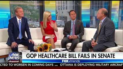 ‘Not true to their country’: Fox & Friends question patriotism of Republicans who bailed on Trumpcare