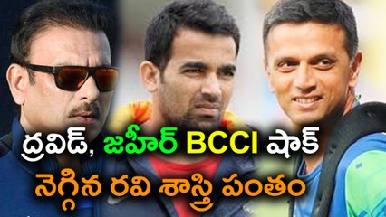 Dravid And Zaheer Don't Have Any Specific Role, Bharat Arun As New coach