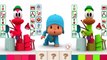 Learn Colors with Talking Pocoyo VS Talking Pato Reion Funny Videos