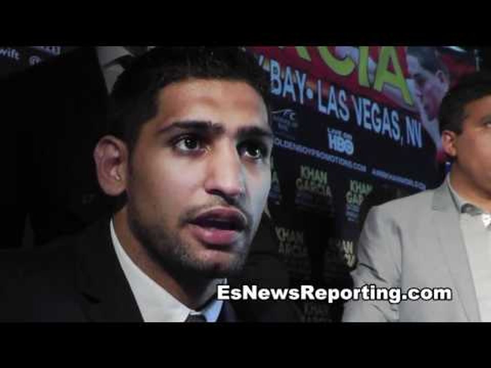 Amir Khan After Garcia Im Moving Up To 147