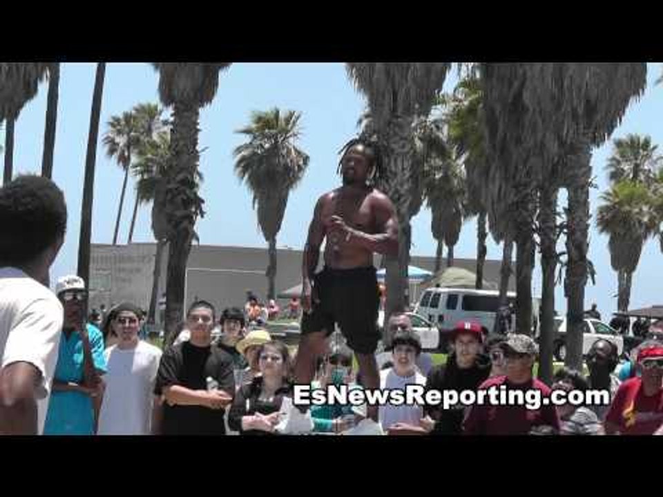 Man Jumps over 10 people
