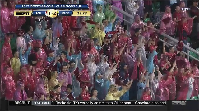 AC Milan vs Borussia Dortmund 1-3 Extended Highlights 18/7/2017 (HD)