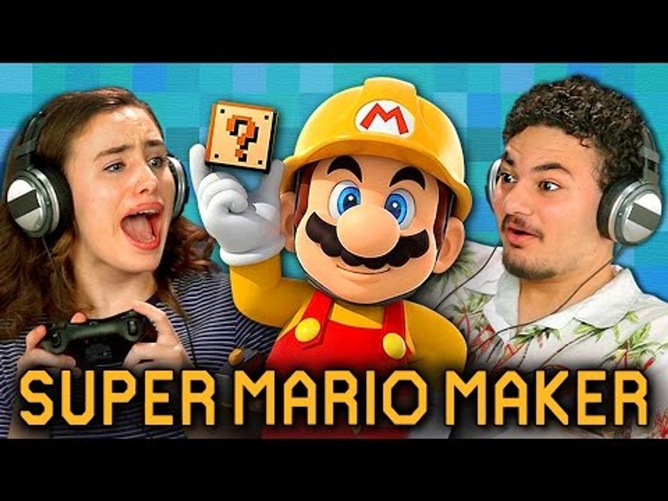 SUPER MARIO MAKER (Teens React: Gaming)