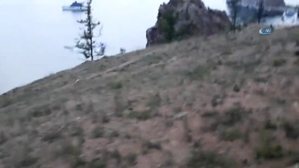 Uçak Baykal Göl'üne Böyle Çakıldı