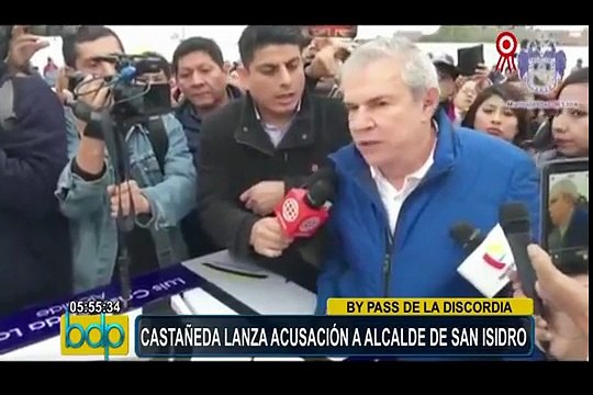 Castañeda Lossio lanza acusación a alcalde de San Isidro
