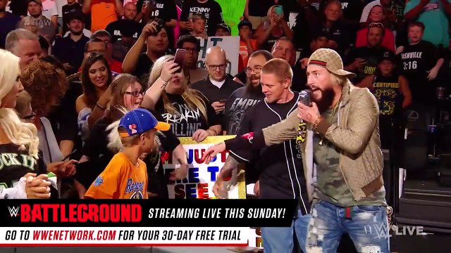 Big Cass silences Enzo Amore and Big Show- Raw, July 17, 2017