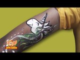 Body Painting - Learn to paint an Unicorn