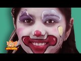 Face Painting - Easy way to paint a Clown